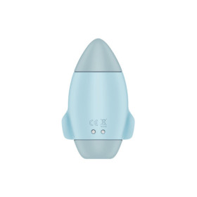 Stimulateur de clitoris violet vibration et air pulsé USB vert Mission control Satisfyer 